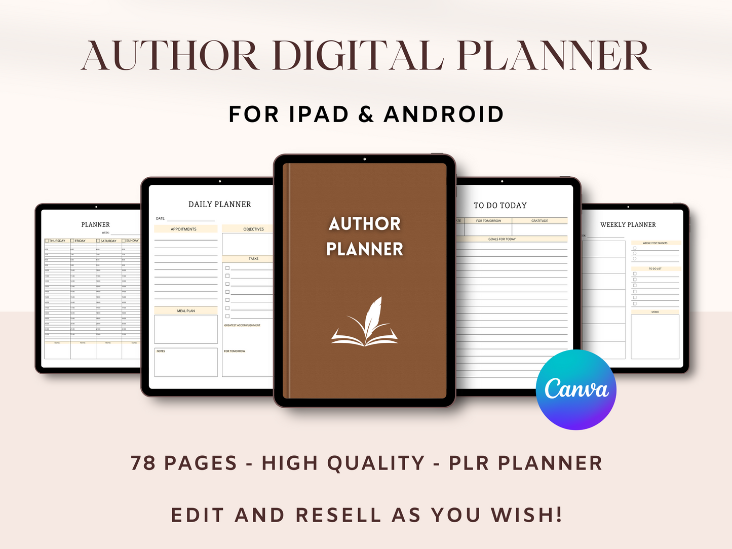 Author Planner