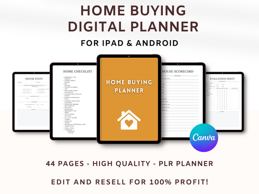 Home Buying Digital Planner