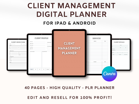 Client Management Digital Planner
