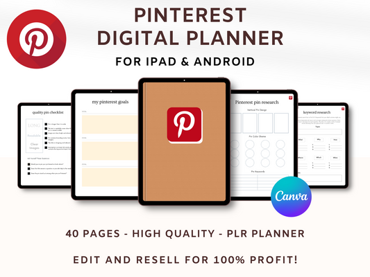 Pinterest Digital Planner