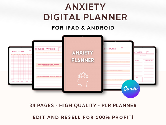 Anxiety Digital Planner