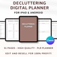 Decluttering Digital Planner