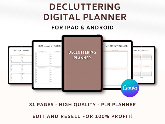 Decluttering Digital Planner