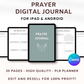 Prayer Digital Journal