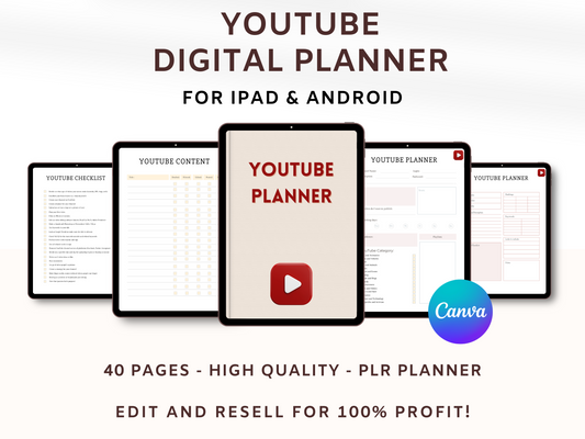 Youtube Digital Planner