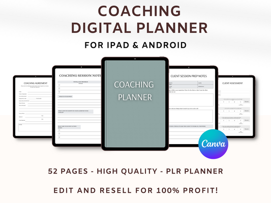 Coaching Digital Planner