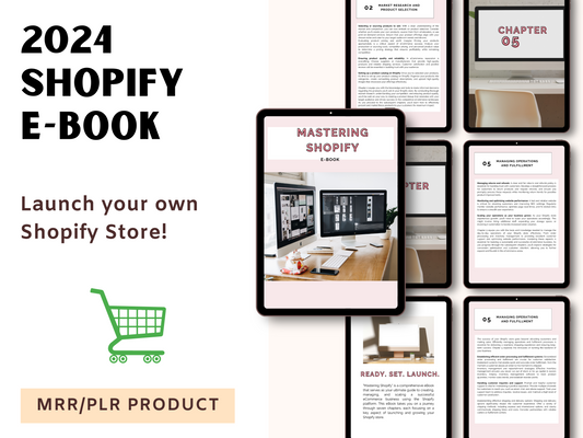 Mastering Shopify E-Book