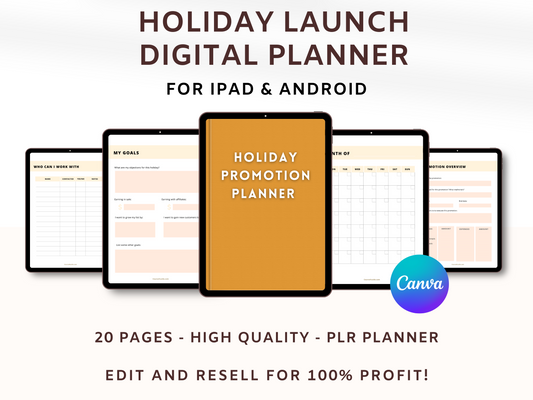 Holiday Launch Digital Planner