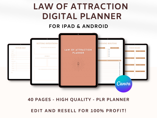 Law Of Attraction Digital Planner