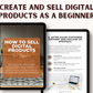 Create And Sell Digital Products As A Beginner