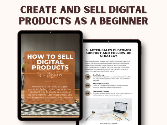 Create And Sell Digital Products As A Beginner