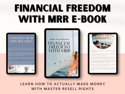 Financial Freedom With MRR E-Book