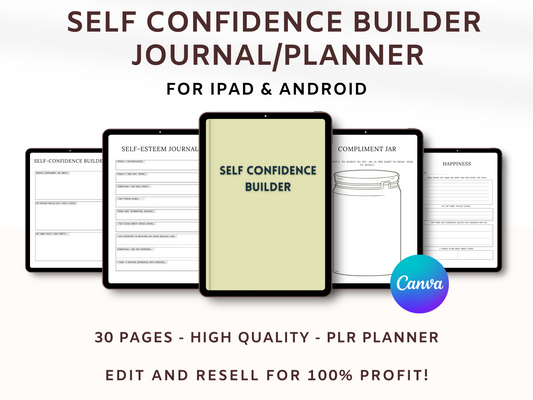 Self Confidence Builder Journal