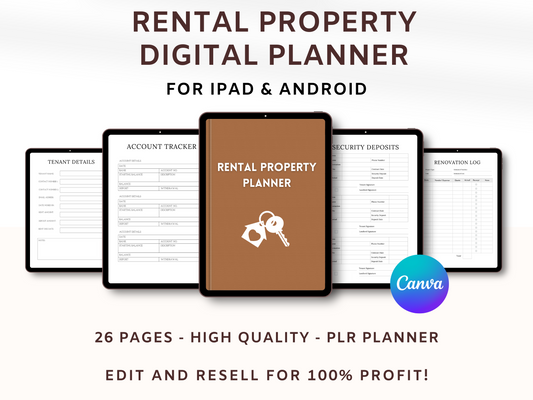 Rental Property Digital Planner