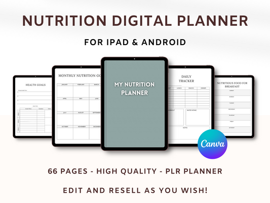 Nutrition Digital Planner